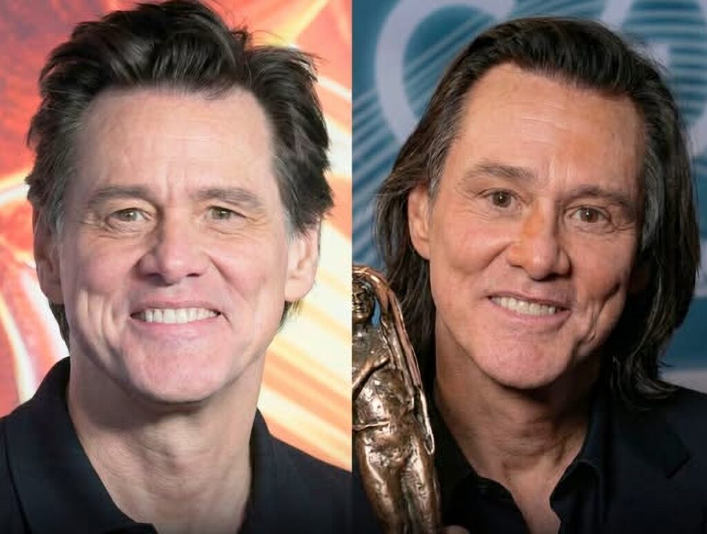 Jim Carrey está diferente?